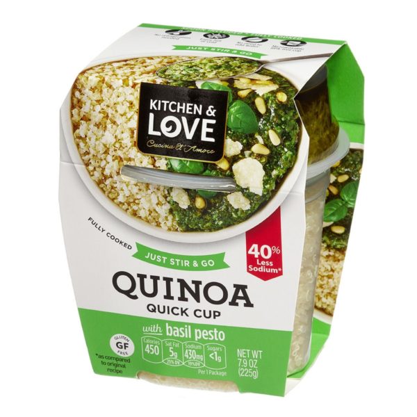 Basil Pesto Quinoa Quick Cup