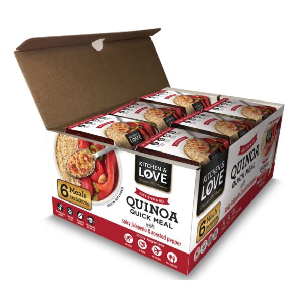 Spicy Jalapeño & Roasted Peppers Quinoa Quick Cup - Image 4