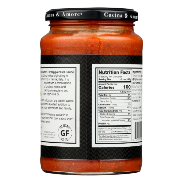 Formaggio Pasta Sauce (Cheese) - Image 4
