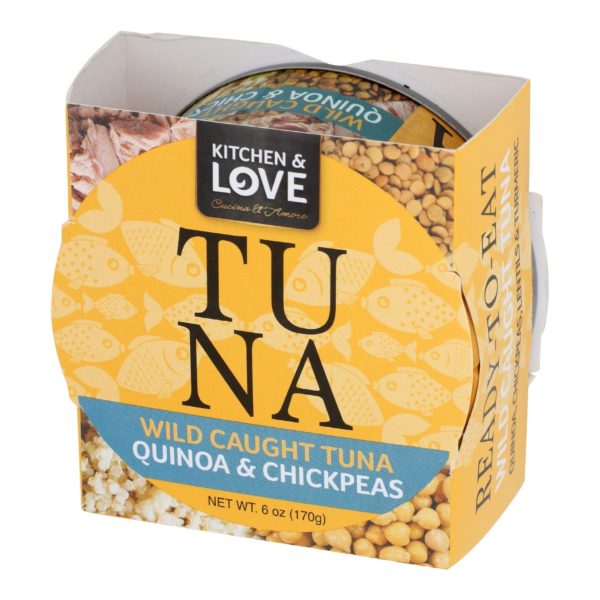 Quinoa & Chickpeas Tuna Meals