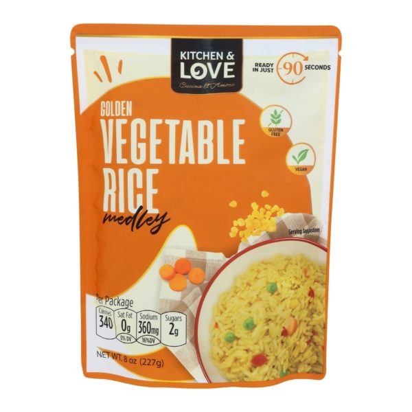 Golden Vegetable Rice