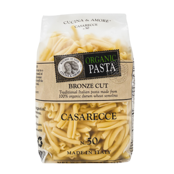 Organic Bronze-Cut Casarecce Pasta