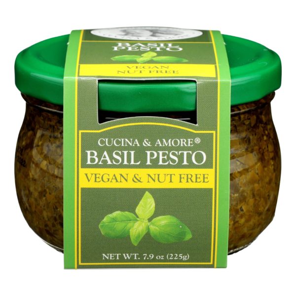Vegan & Nut Free Basil Pesto