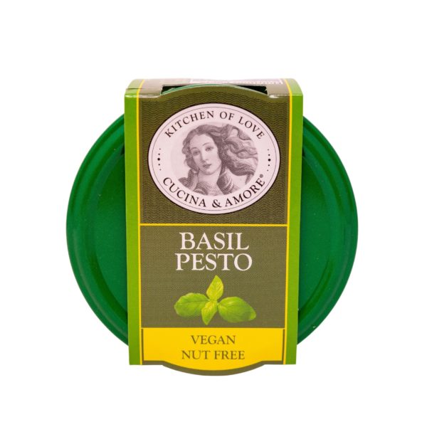 Vegan & Nut Free Basil Pesto - Image 3