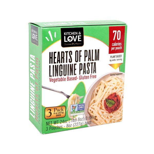 Hearts of Palm Linguine Pasta