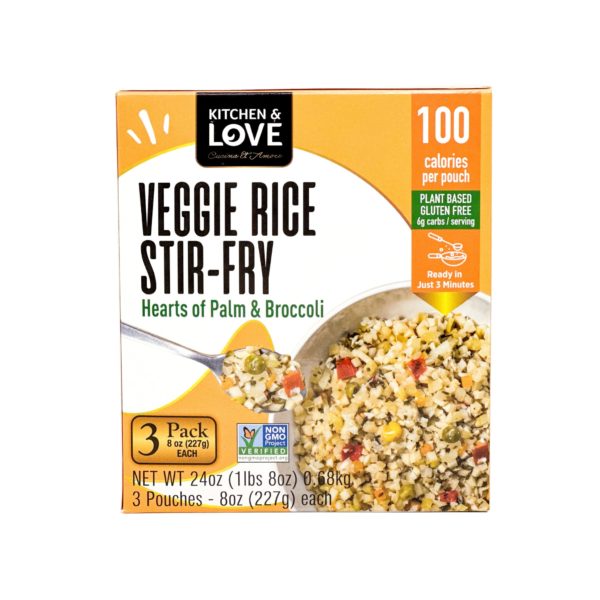 Hearts of Palm Veggie Rice Stir Fry