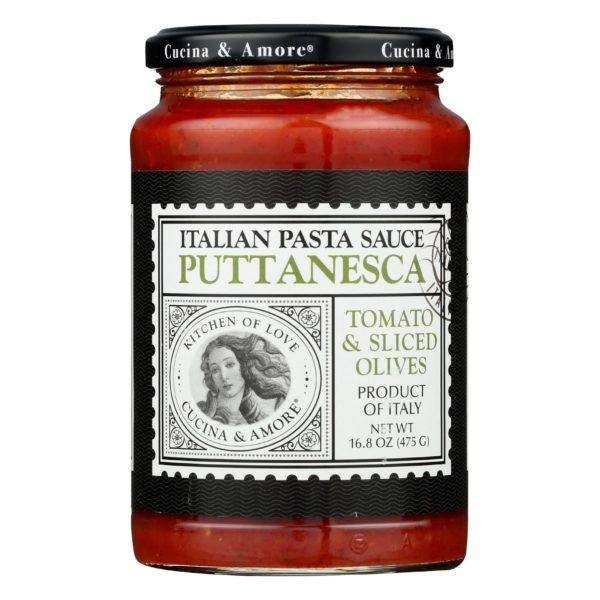 Puttanesca Pasta Sauce (Olives)