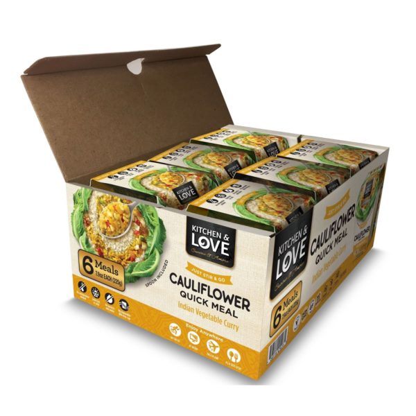 Indian Vegetable Curry Cauliflower Quick Cups - Image 3