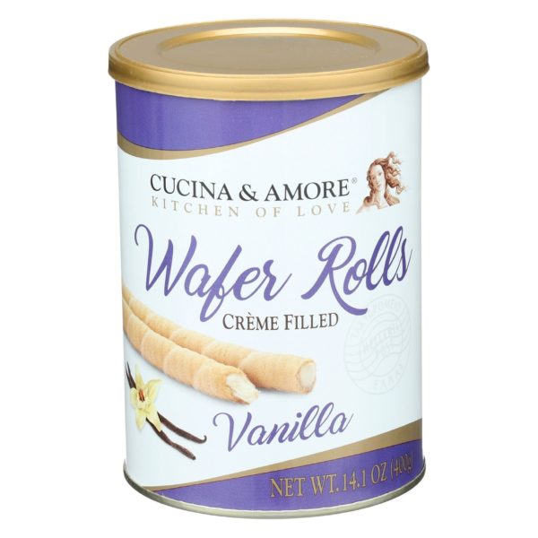 Vanilla Wafer Rolls