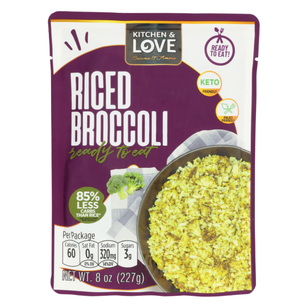 Riced Broccoli Pouch